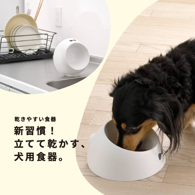 ペット用品：乾きやすい食器