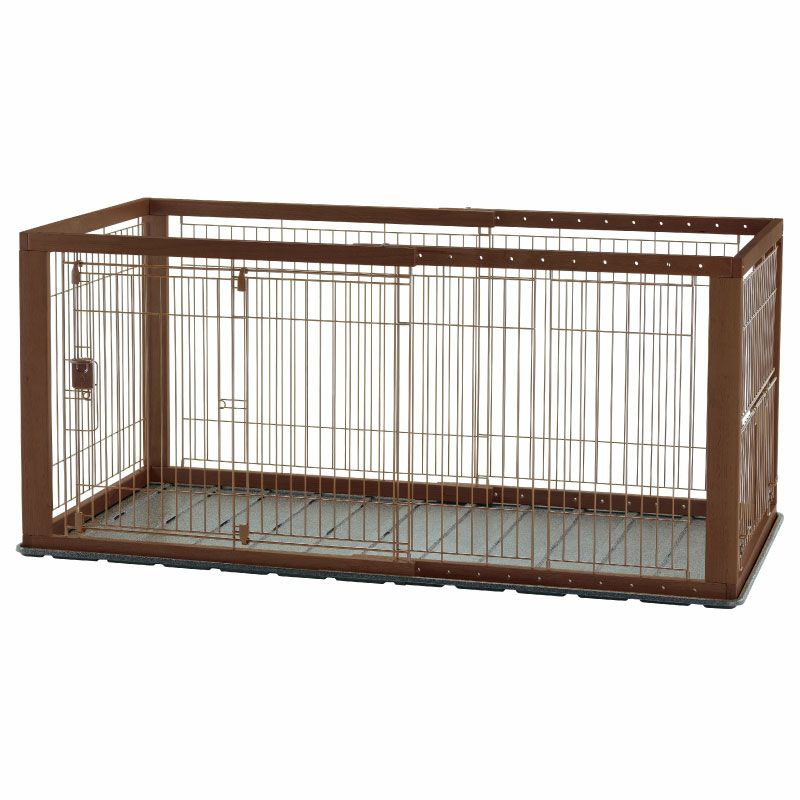 木製スライドペットサークル ワイド | リッチェル公式ウェブショップ 