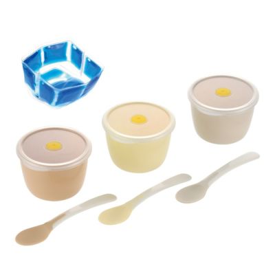 トライ 離乳食スタートカップセット(保冷剤・スプーン付)